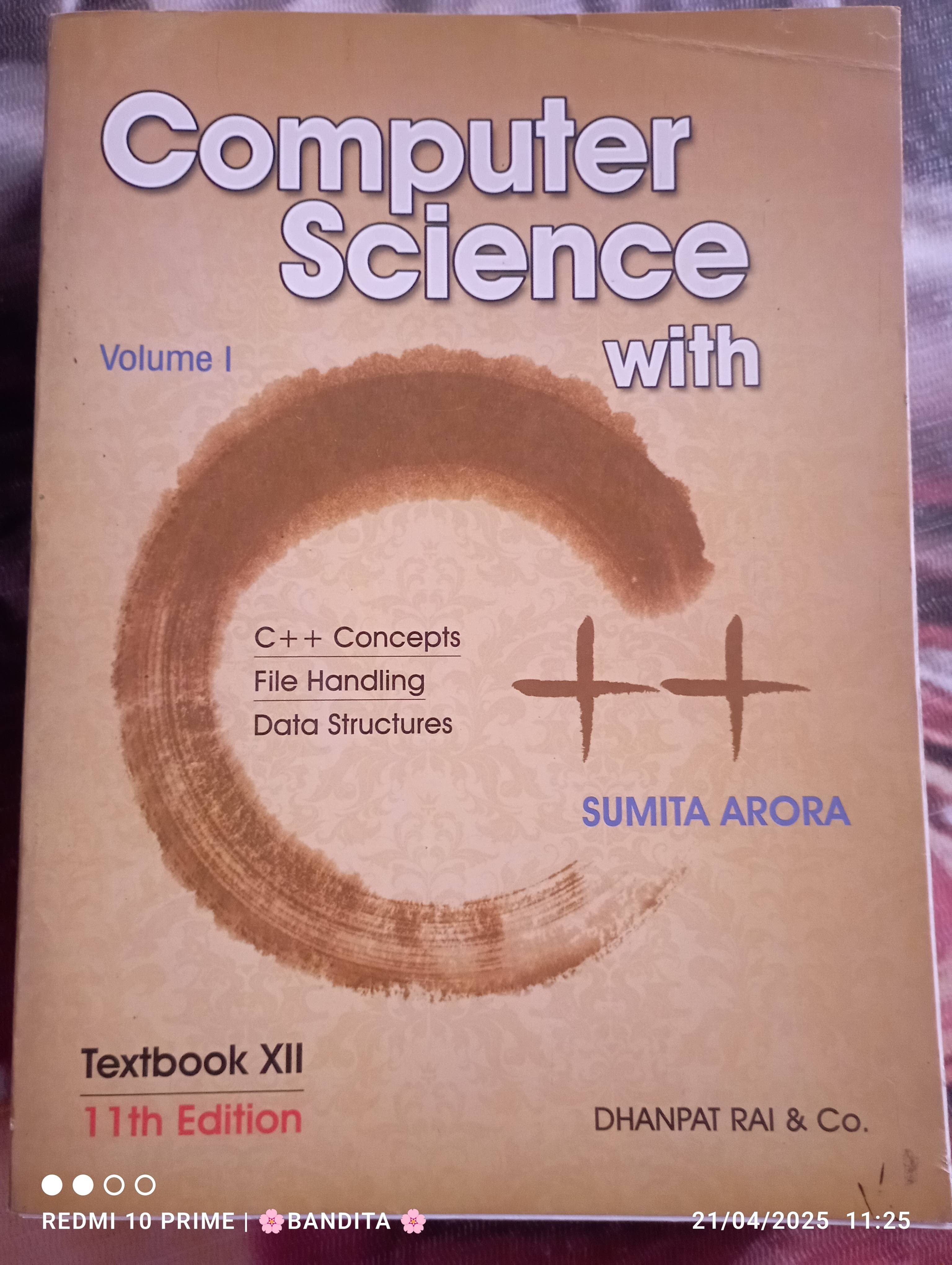 Computer science with sumita Arora