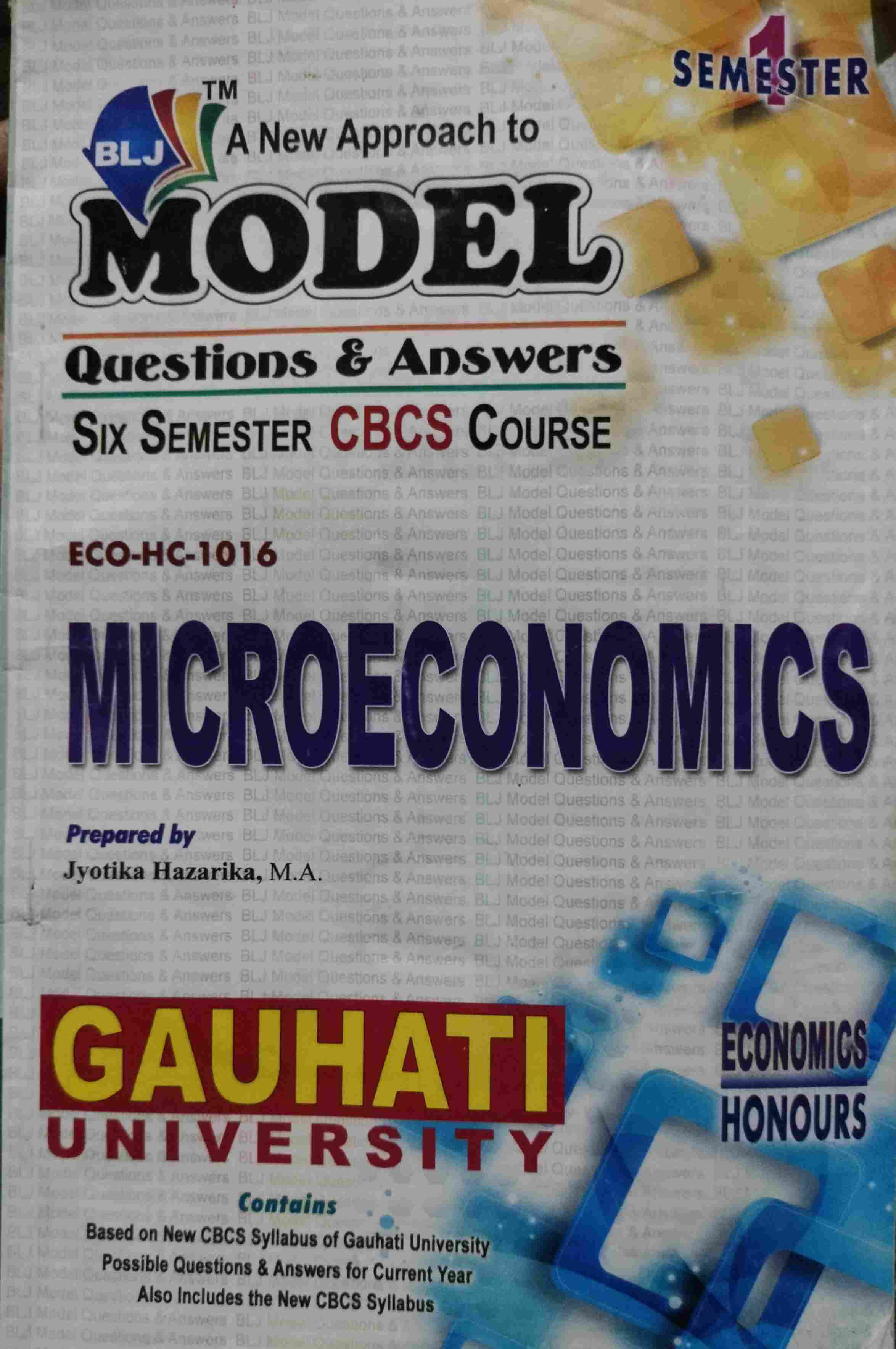 1st Semester Microeconomics Model