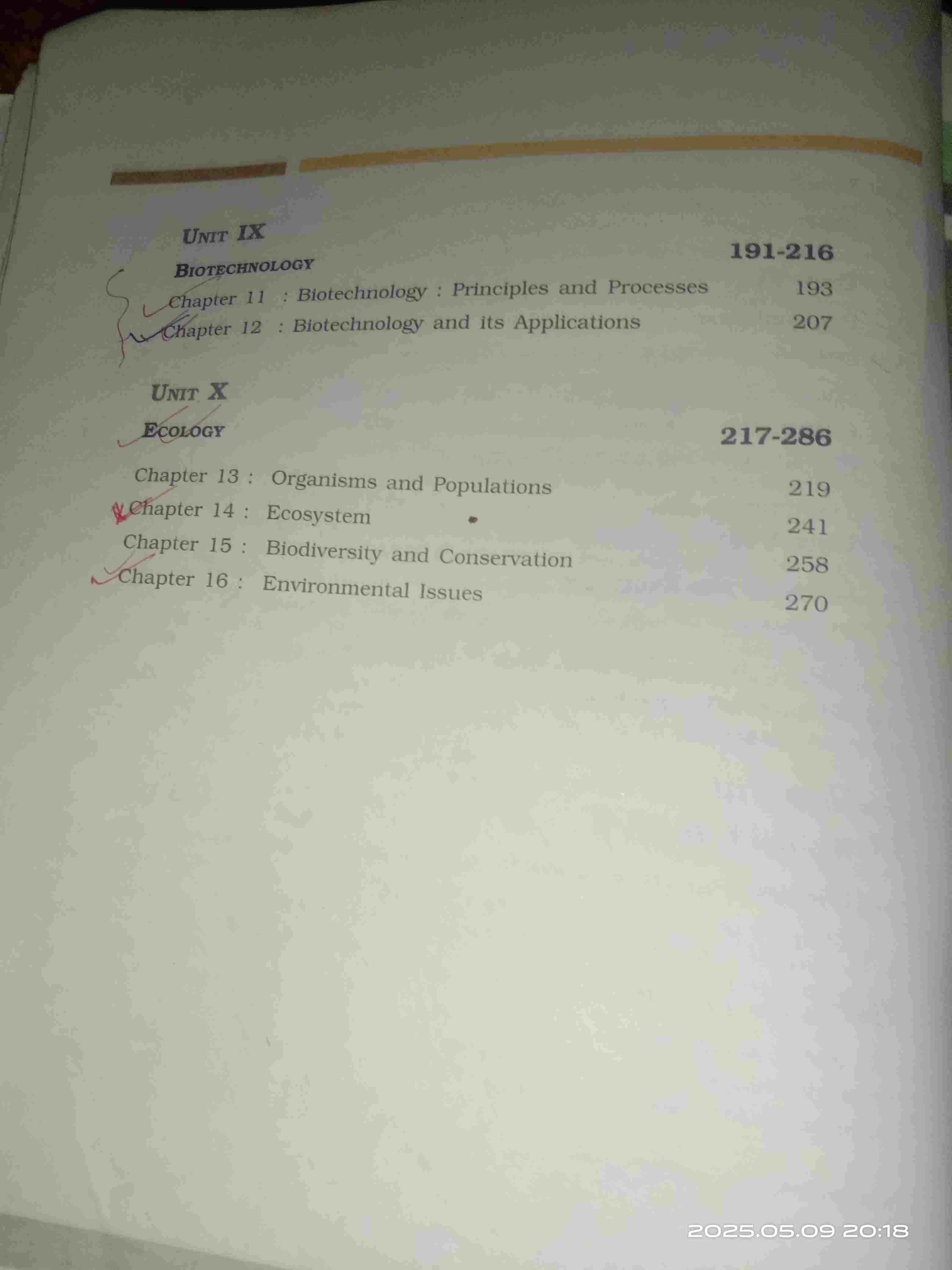 Biology 2nd year